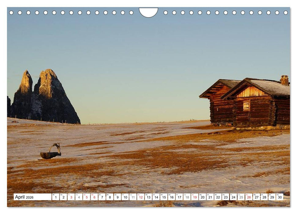 Südtirol im Jahreslauf (CALVENDO Wandkalender 2026)