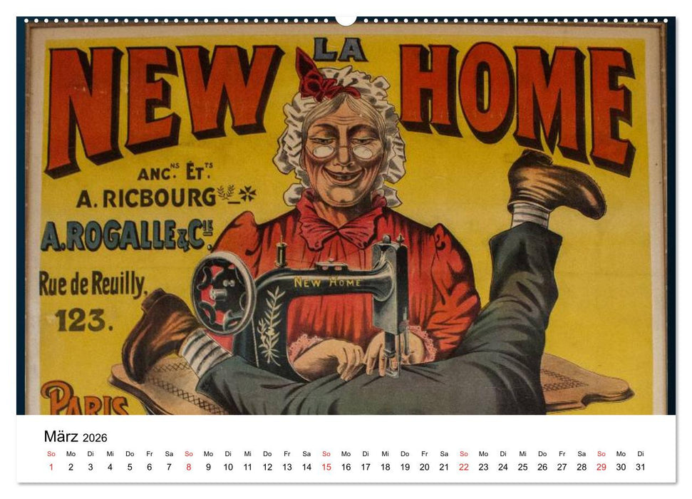 Vintage-Poster aus Theater, Film und Werbung (CALVENDO Premium Wandkalender 2026)