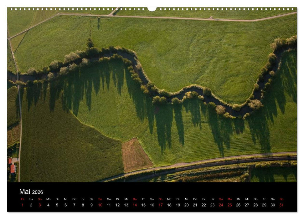 Hohenlohe von oben (CALVENDO Wandkalender 2026)