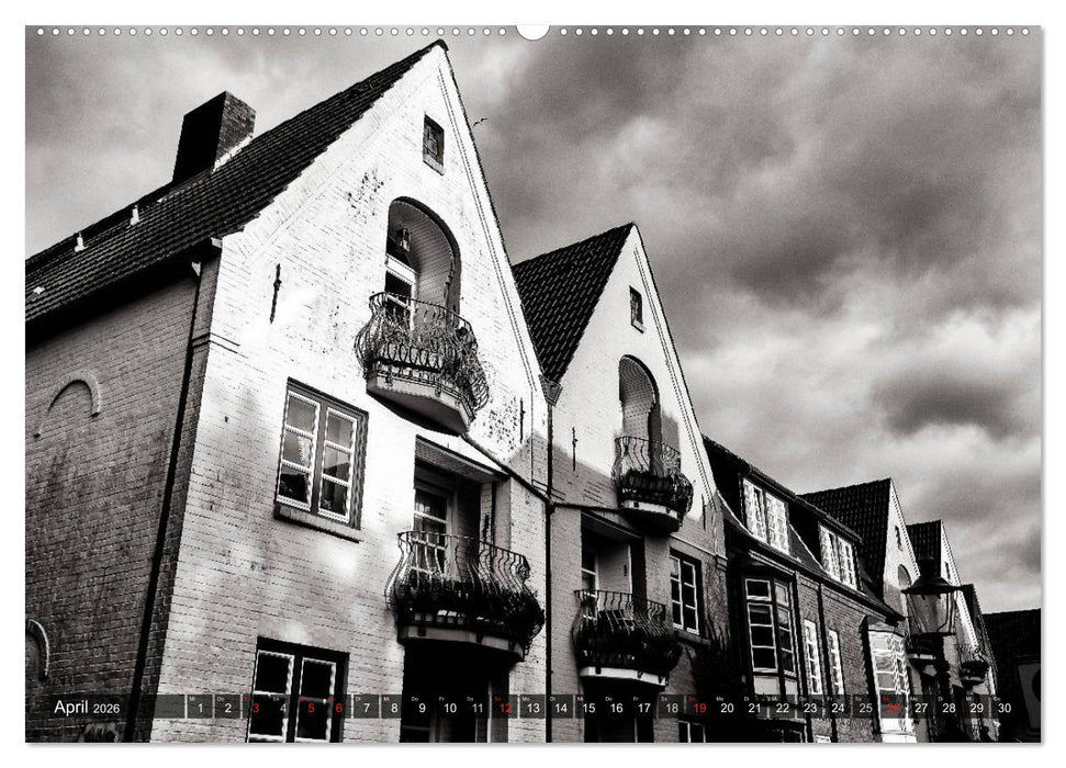 Ein Blick auf Husum (CALVENDO Wandkalender 2026)