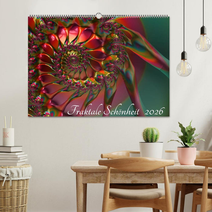 Fraktale Schönheit 2026 (CALVENDO Wandkalender 2026)