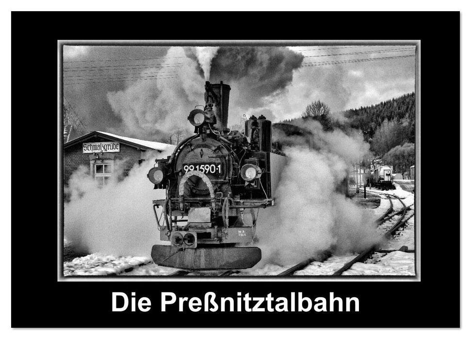 Die Preßnitztalbahn (CALVENDO Wandkalender 2026)