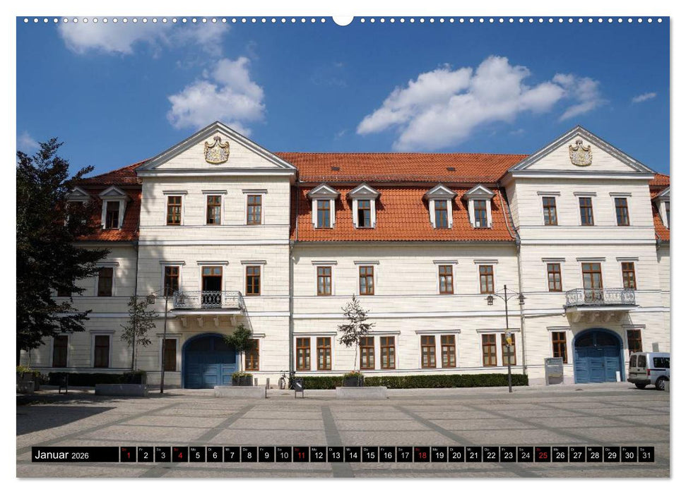 Musik- und Bergstadt Sondershausen/Thüringen (CALVENDO Premium Wandkalender 2026)