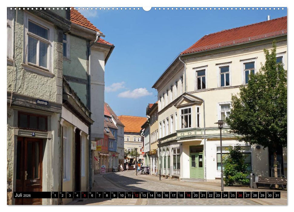 Musik- und Bergstadt Sondershausen/Thüringen (CALVENDO Premium Wandkalender 2026)