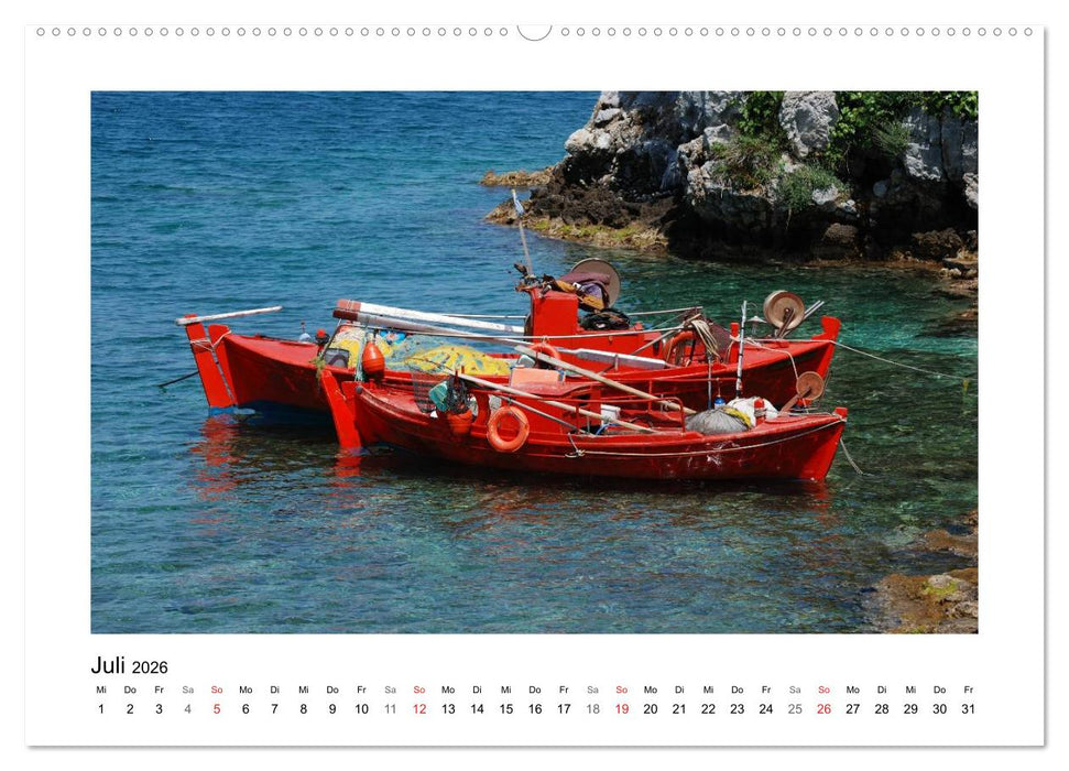 Nordgriechenland – Pilion, Meteora, Sithonia (CALVENDO Premium Wandkalender 2026)