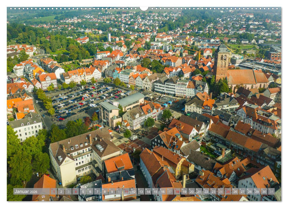 Ein Blick auf Bad Hersfeld (CALVENDO Premium Wandkalender 2026)