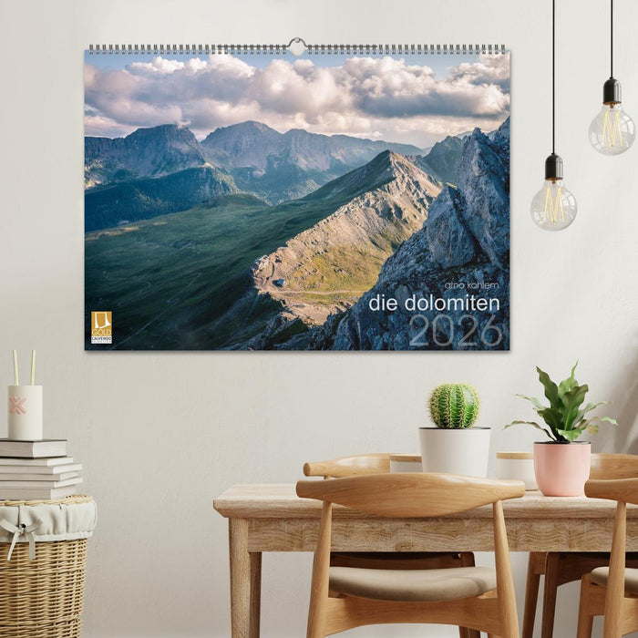 die dolomiten (CALVENDO Wandkalender 2026)
