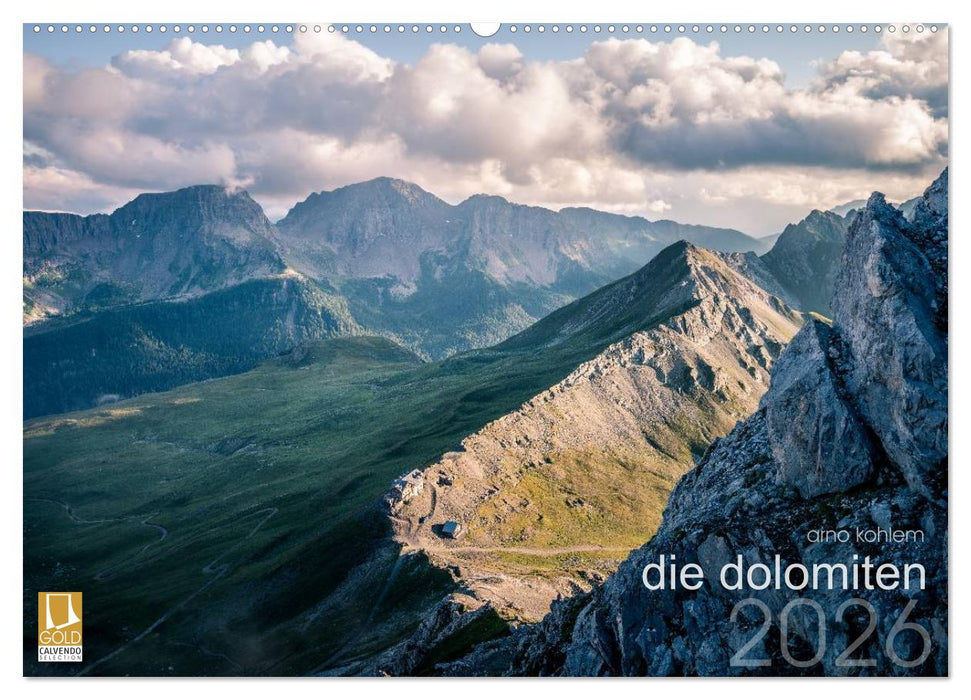 die dolomiten (CALVENDO Wandkalender 2026)