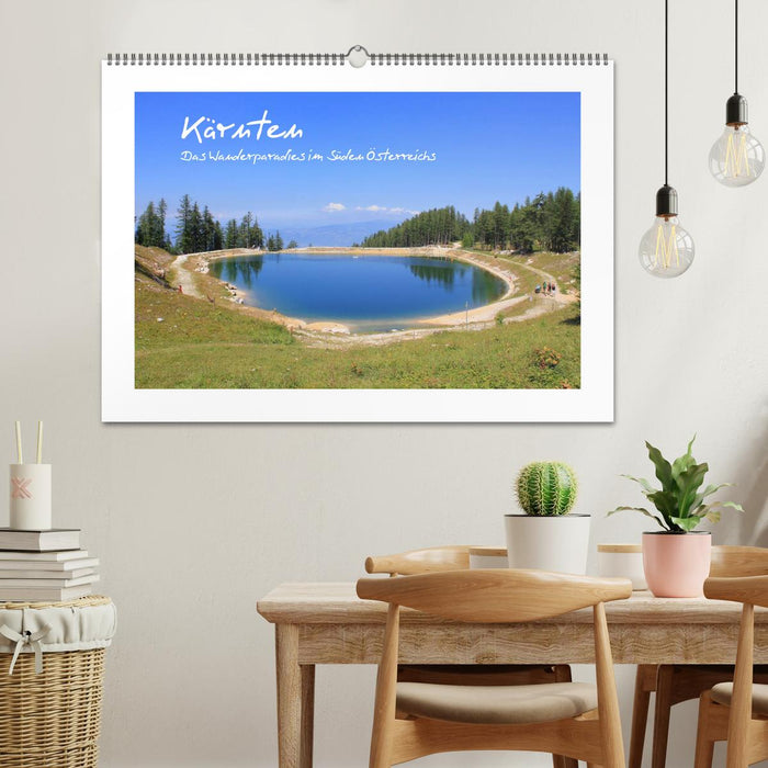 Kärnten - Das Wanderparadies im Süden Österreichs (CALVENDO Wandkalender 2026)