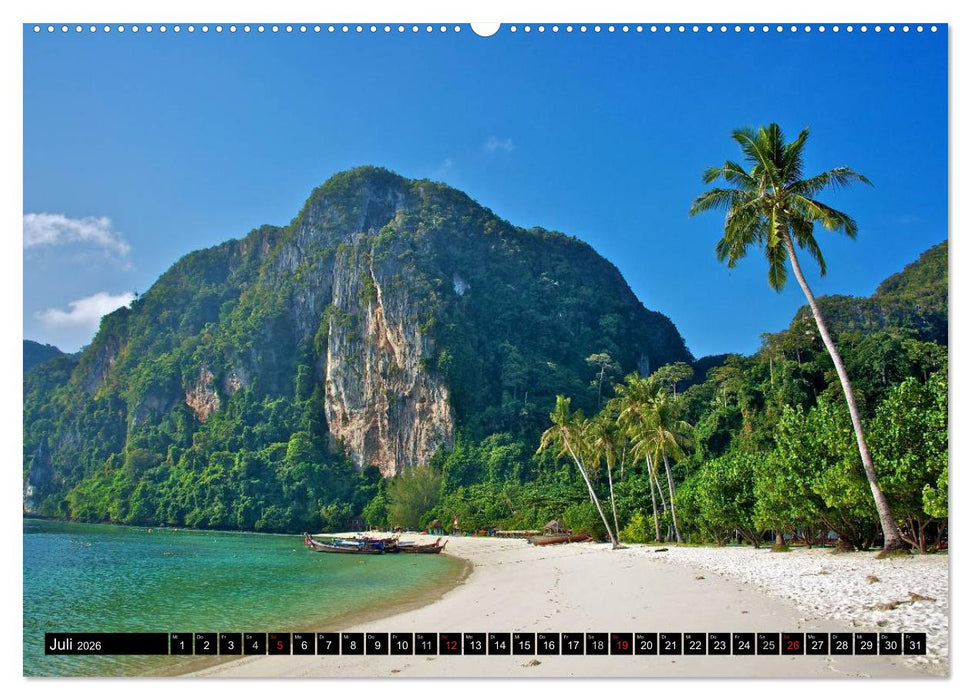 Thailand - Ein bezauberndes Königreich (CALVENDO Premium Wandkalender 2026)