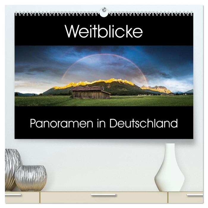 Weitblicke - Panoramen (CALVENDO Premium Wandkalender 2026)