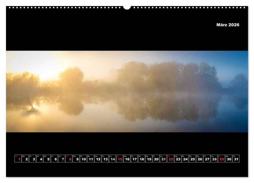 Weitblicke - Panoramen (CALVENDO Premium Wandkalender 2026)