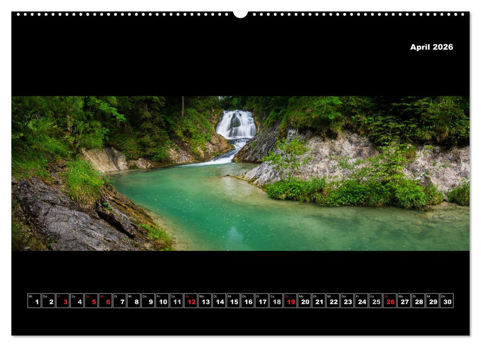 Weitblicke - Panoramen (CALVENDO Premium Wandkalender 2026)