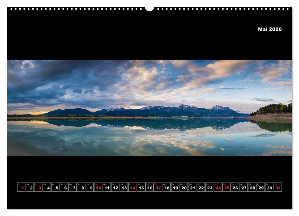 Weitblicke - Panoramen (CALVENDO Premium Wandkalender 2026)