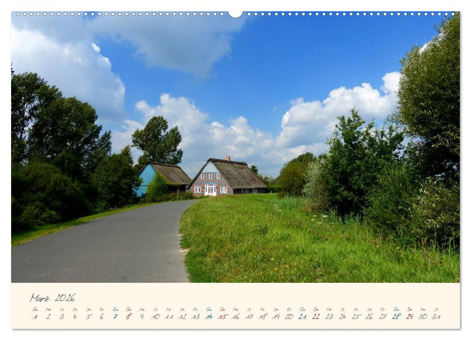 Bremer Blockland - Landleben in der Großstadt (CALVENDO Wandkalender 2026)