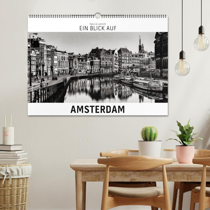 Ein Blick auf Amsterdam (CALVENDO Wandkalender 2026)