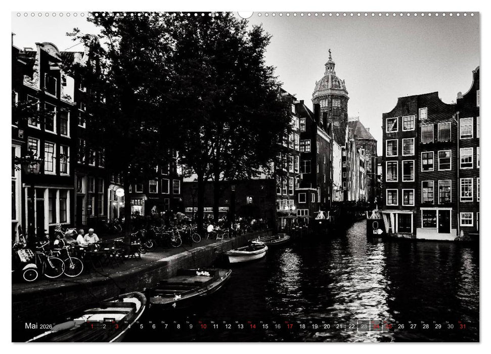 Ein Blick auf Amsterdam (CALVENDO Wandkalender 2026)