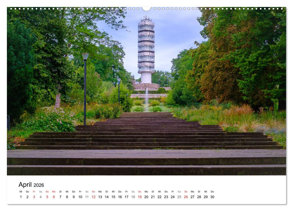 Ein Blick auf Brandenburg an der Havel (CALVENDO Wandkalender 2026)