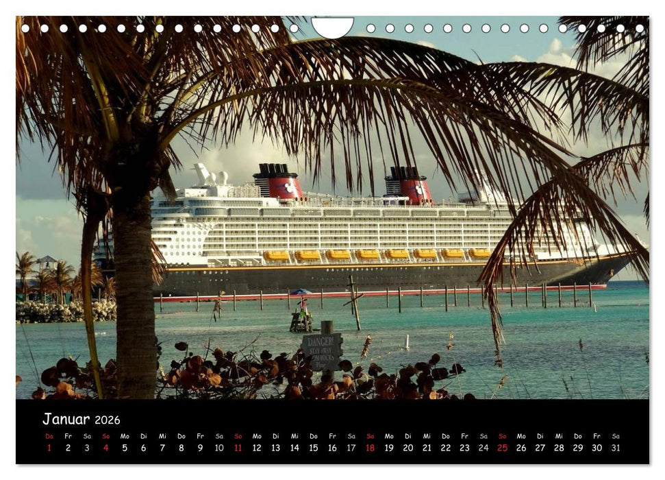 Kreuzfahrt erleben (CALVENDO Wandkalender 2026)