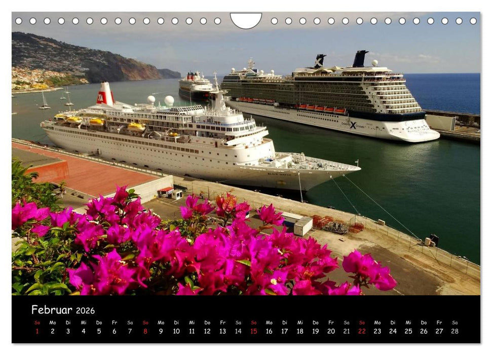 Kreuzfahrt erleben (CALVENDO Wandkalender 2026)