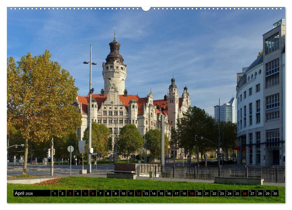 Reise durch Leipzig (CALVENDO Premium Wandkalender 2026)