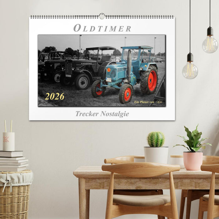 Oldtimer - Trecker Nostalgie (CALVENDO Wandkalender 2026)