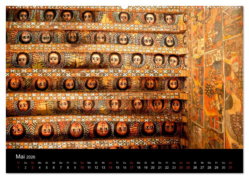 Äthiopien - kulturelle Höhepunkte im orthdoxen Norden (CALVENDO Premium Wandkalender 2026)