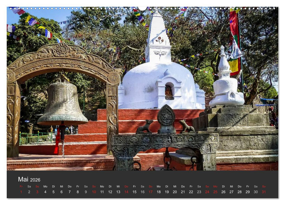 Nepal 2026 - Dem Himmel so nah (CALVENDO Premium Wandkalender 2026)