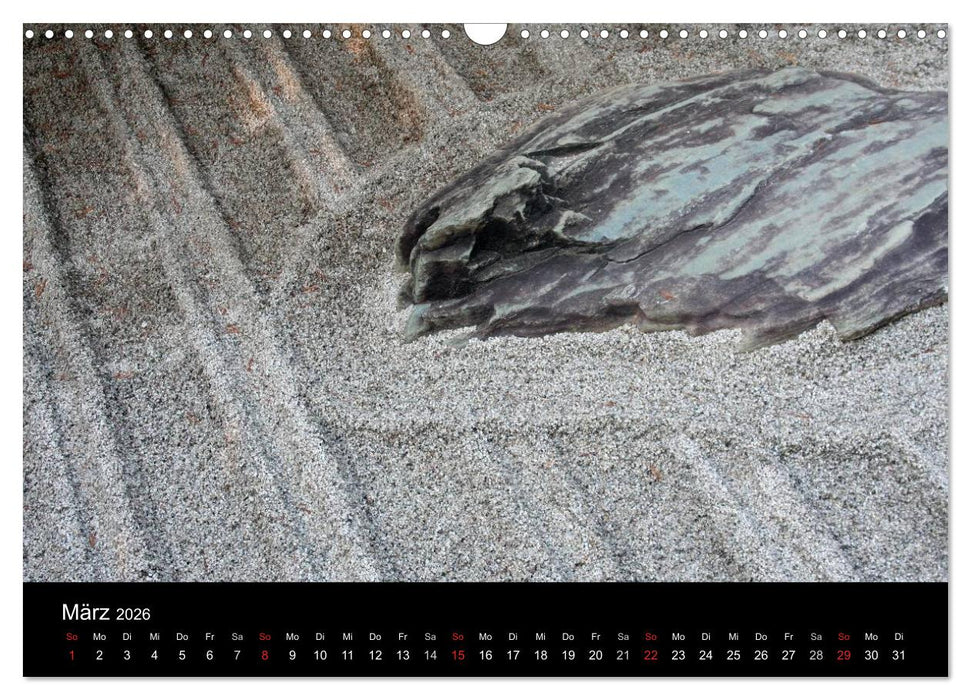 Detail Liebe – Japanische Miniaturen (CALVENDO Wandkalender 2026)