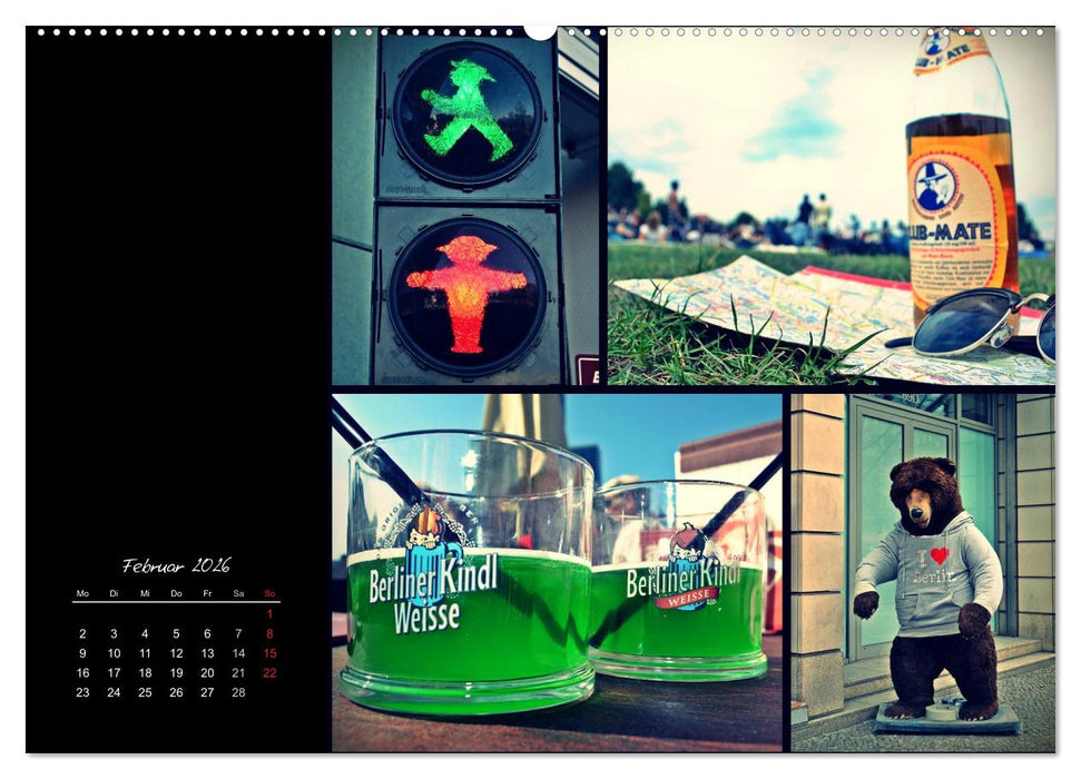 BERLIN horizontal (CALVENDO Wandkalender 2026)