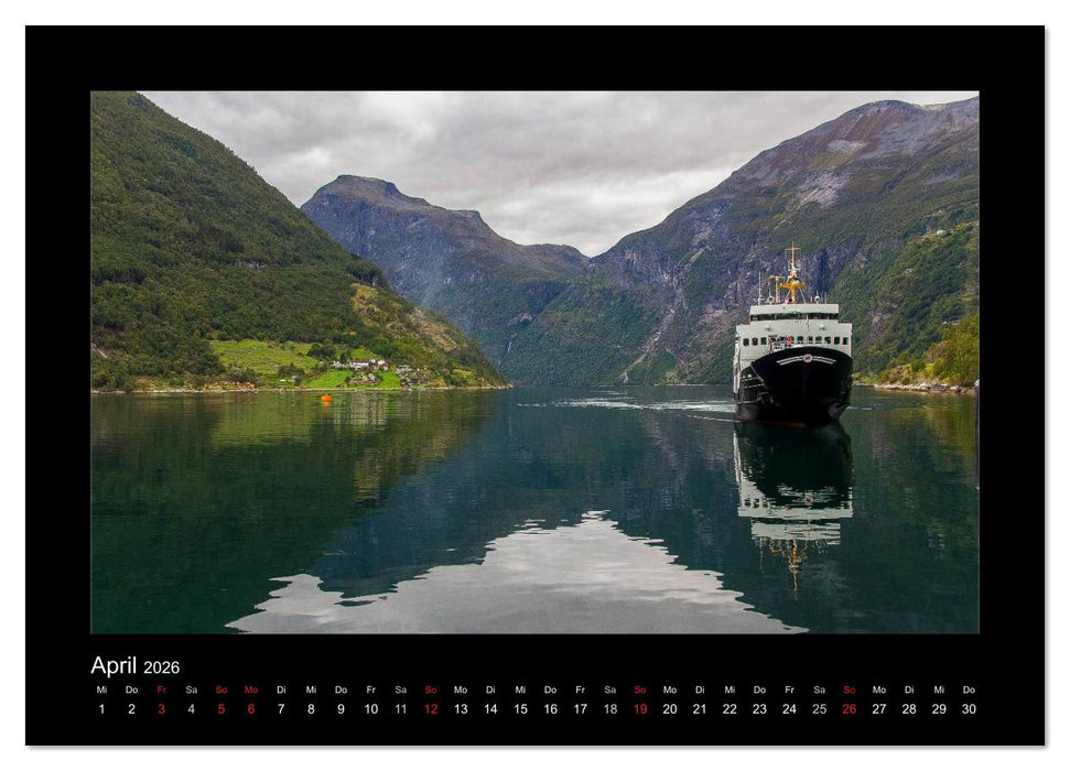 Traumhaftes Skandinavien (CALVENDO Premium Wandkalender 2026)