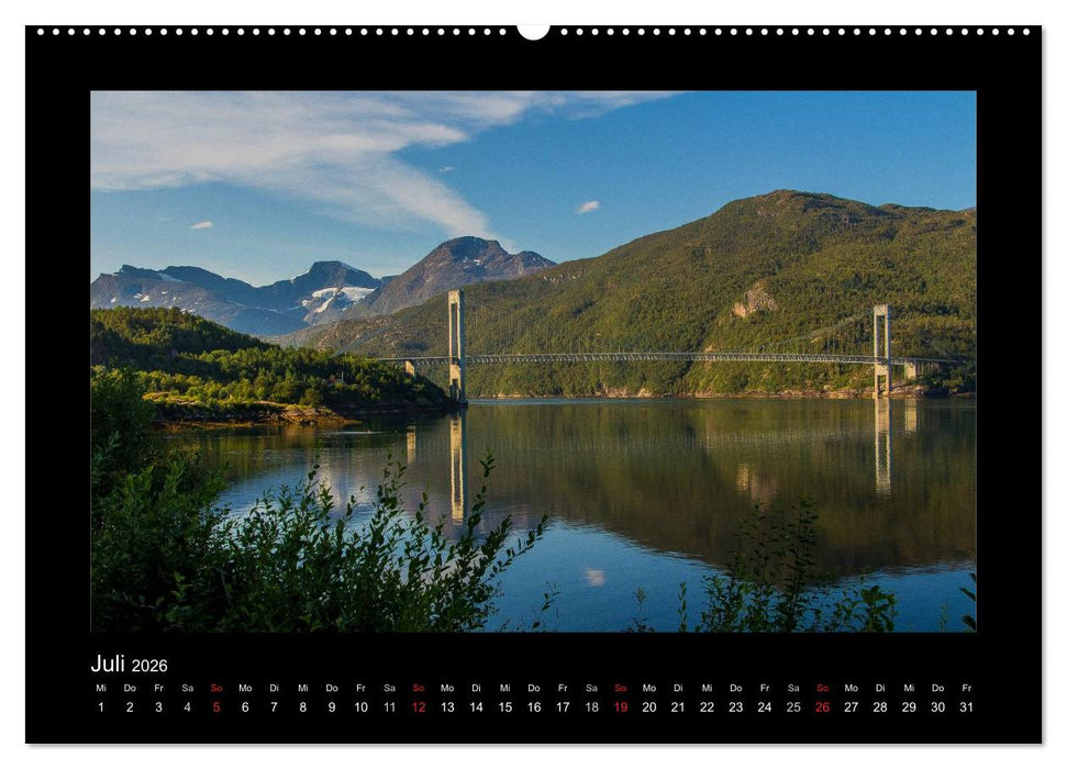 Traumhaftes Skandinavien (CALVENDO Premium Wandkalender 2026)