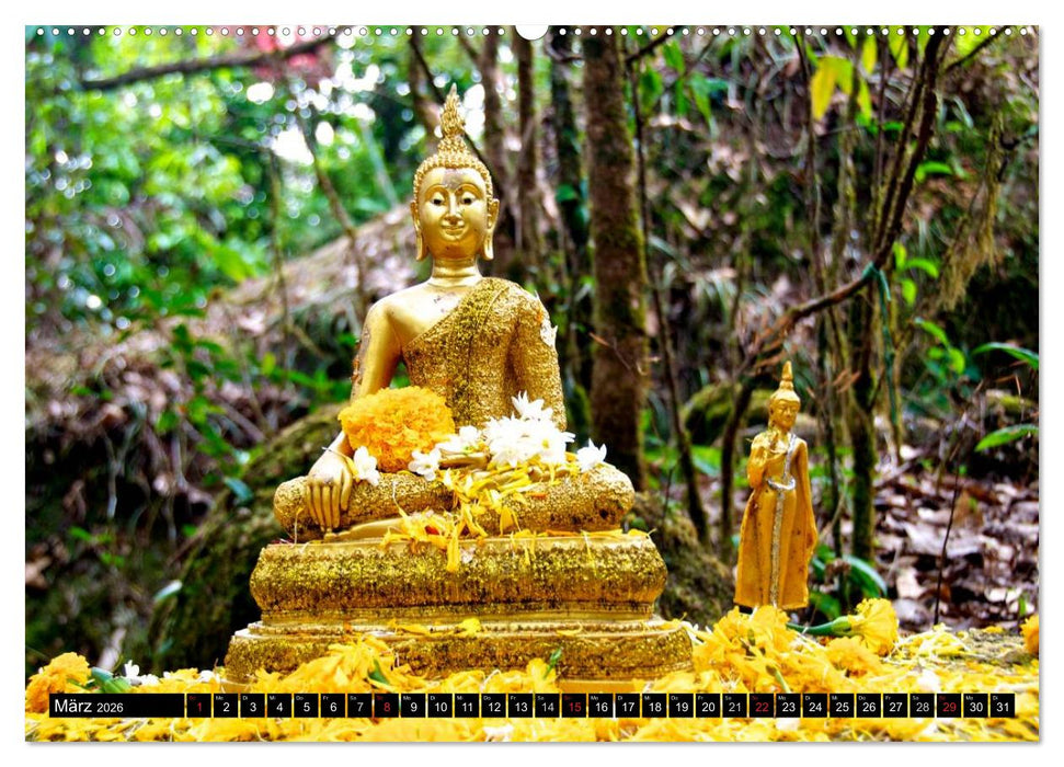 Thailand - Ein bezauberndes Königreich (CALVENDO Wandkalender 2026)