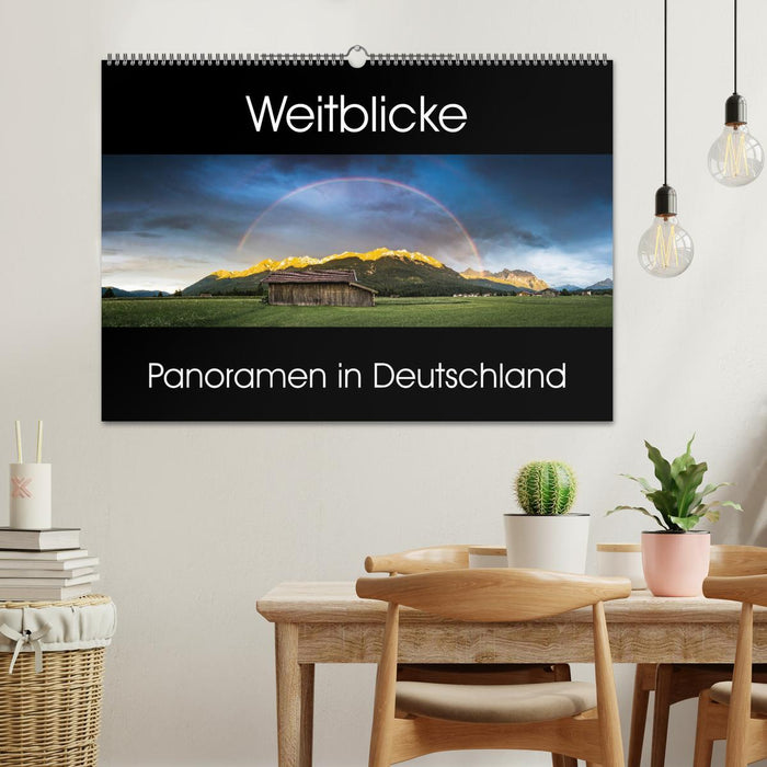 Weitblicke - Panoramen (CALVENDO Wandkalender 2026)