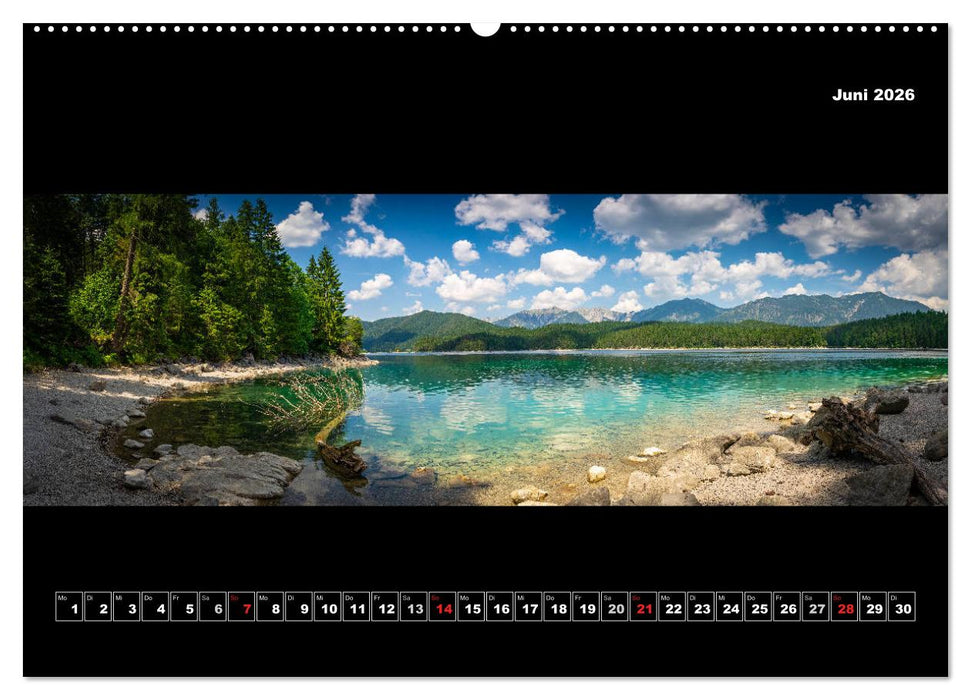 Weitblicke - Panoramen (CALVENDO Wandkalender 2026)