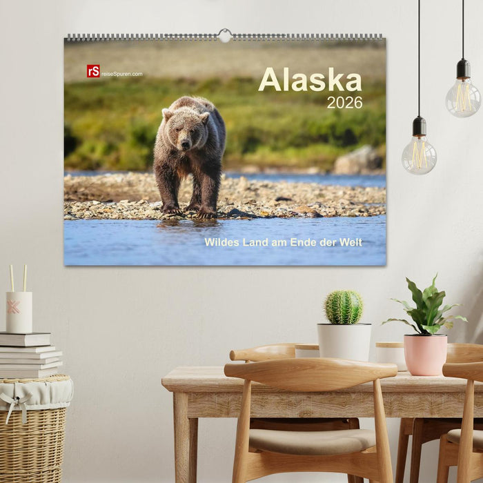 Alaska 2026 Wildes Land am Ende der Welt (CALVENDO Wandkalender 2026)