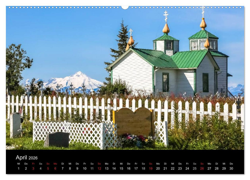 Alaska 2026 Wildes Land am Ende der Welt (CALVENDO Wandkalender 2026)