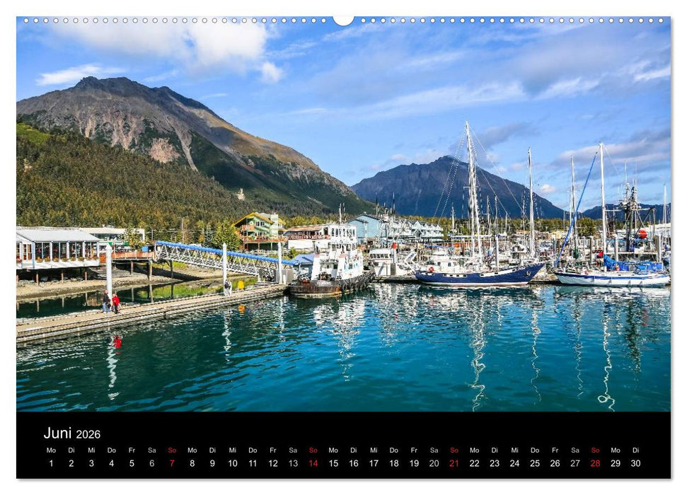 Alaska 2026 Wildes Land am Ende der Welt (CALVENDO Wandkalender 2026)