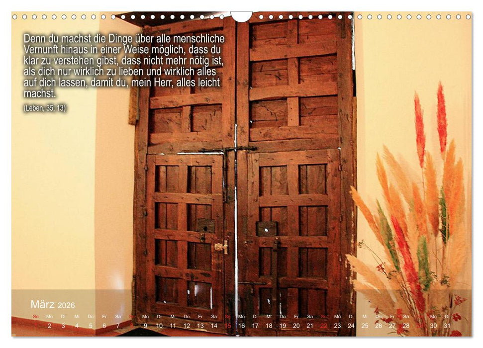 Auf den Spuren der Heilige Teresa von Avila (CALVENDO Wandkalender 2026)