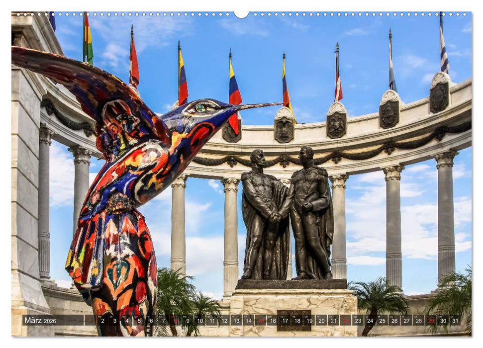 Ecuador 2026 Zwischen Hochland und Küste (CALVENDO Wandkalender 2026)