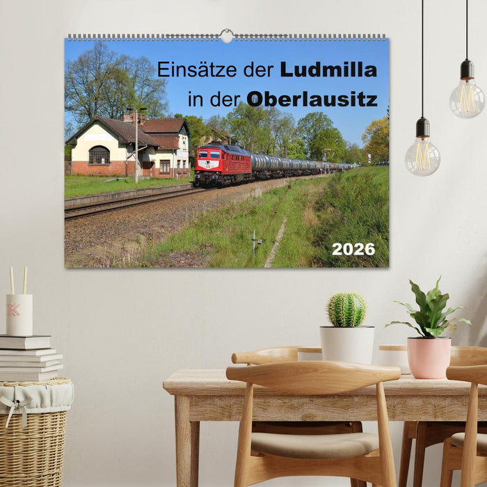 Einsätze der Ludmilla in der Oberlausitz 2026 (CALVENDO Wandkalender 2026)