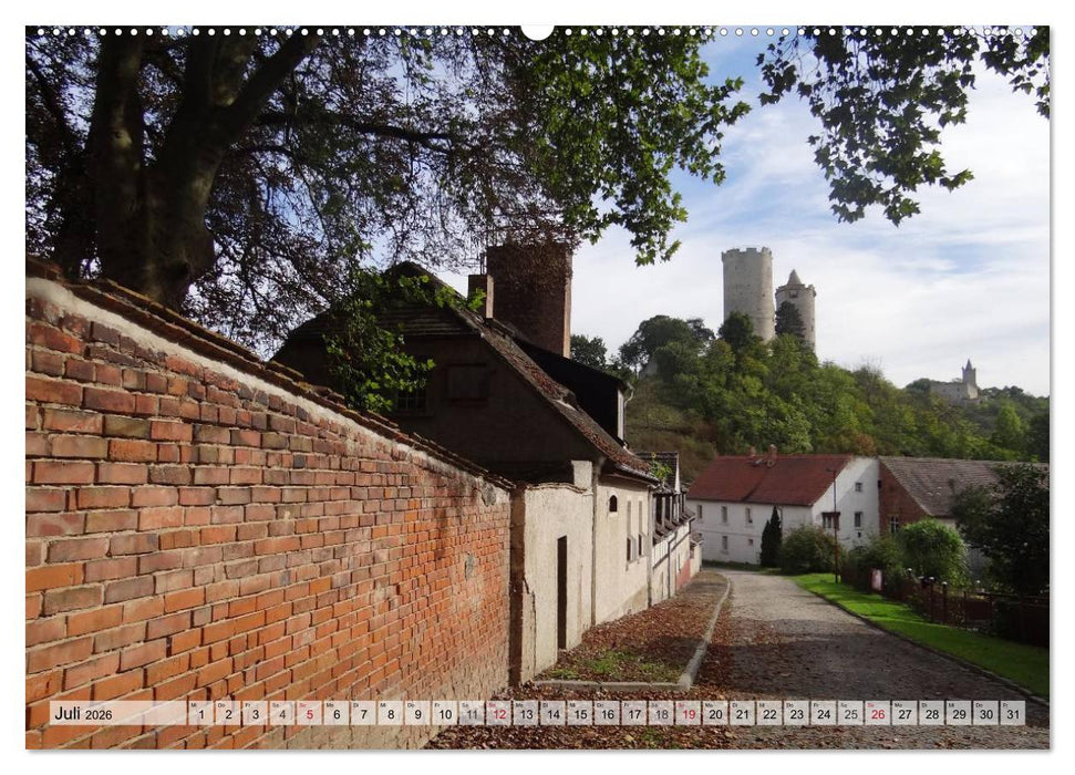 Geheimnisse ostdeutscher Kultur - Schlösser und Burgen (CALVENDO Premium Wandkalender 2026)