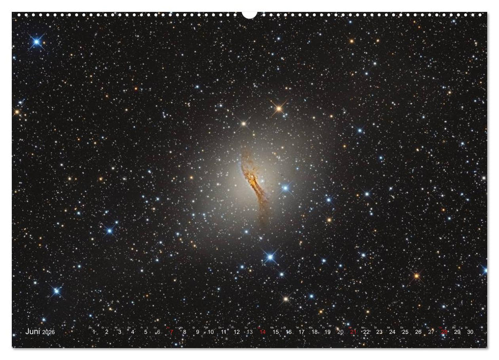 Faszination Galaxien Formenvielfalt der Welteninseln (CALVENDO Premium Wandkalender 2026)