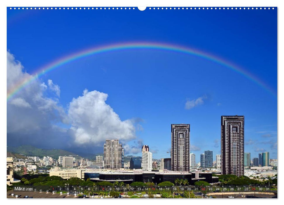 Hawaii - Inseln am anderen Ende der Welt (CALVENDO Premium Wandkalender 2026)
