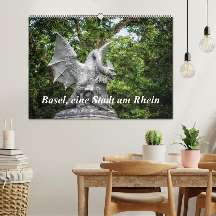 Basel, eine Stadt am Rhein (CALVENDO Wandkalender 2026)