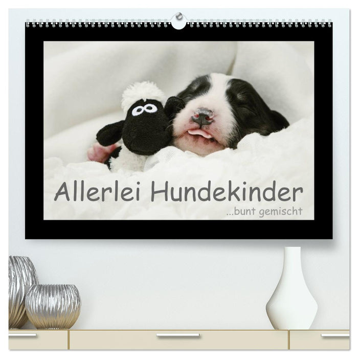 Allerlei Hundekinder (CALVENDO Premium Wandkalender 2026)