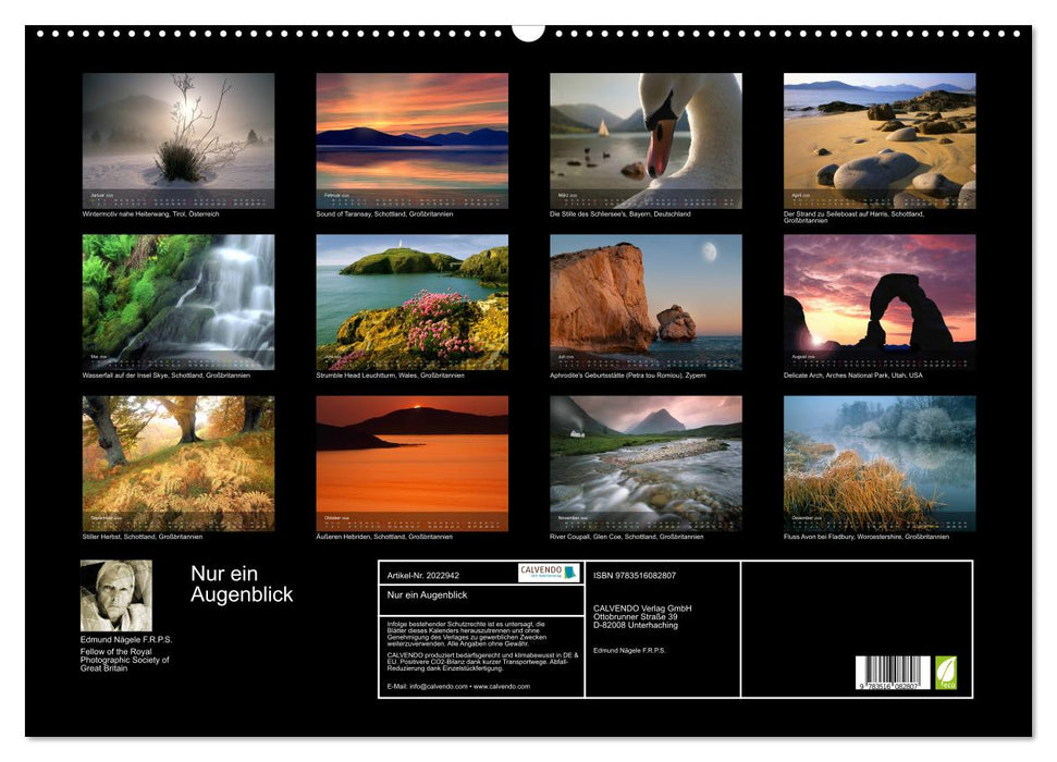 Nur ein Augenblick (CALVENDO Wandkalender 2026)