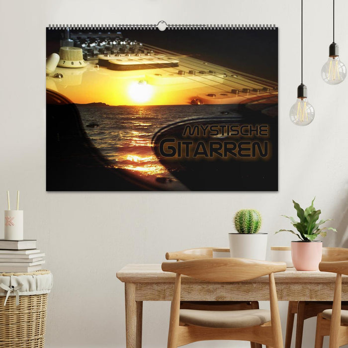 Mystische Gitarren (CALVENDO Wandkalender 2026)