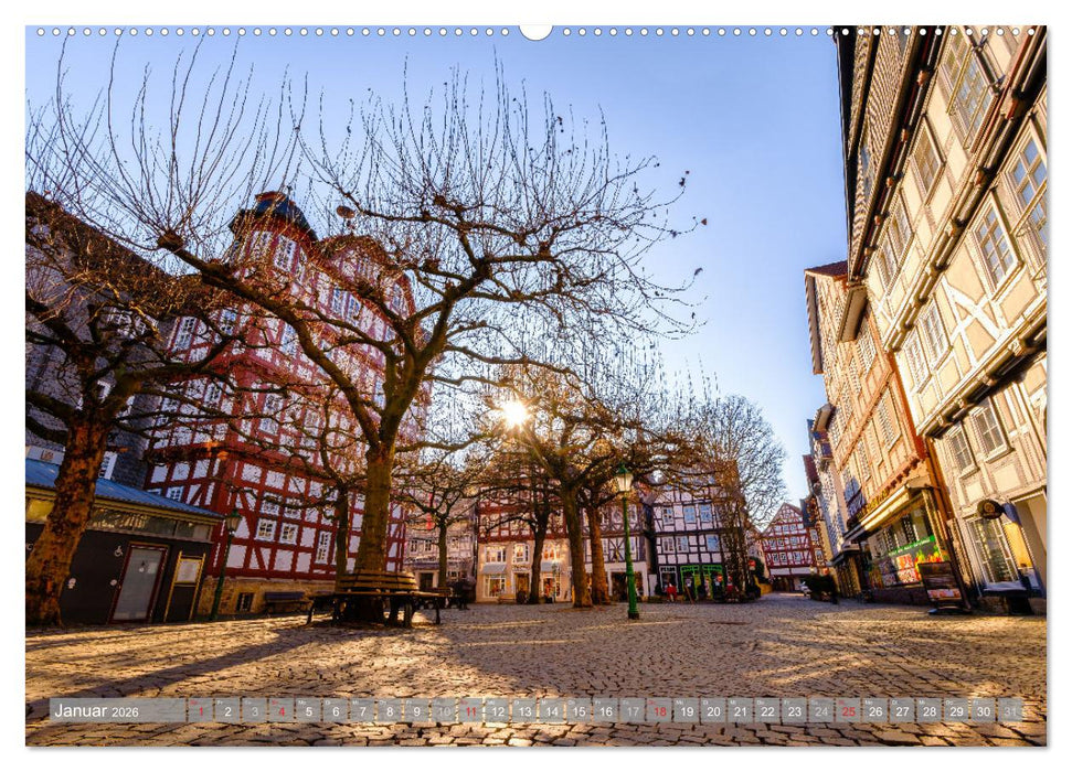 Ein Blick auf Melsungen (CALVENDO Premium Wandkalender 2026)