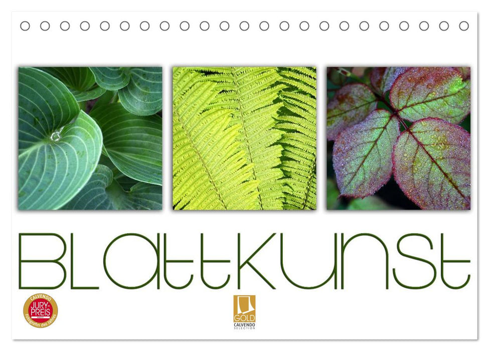 Blattkunst (CALVENDO Wandkalender 2026)